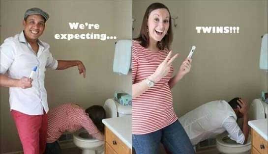 Expecting twins