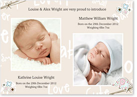 Lullaby High Twins Announcement